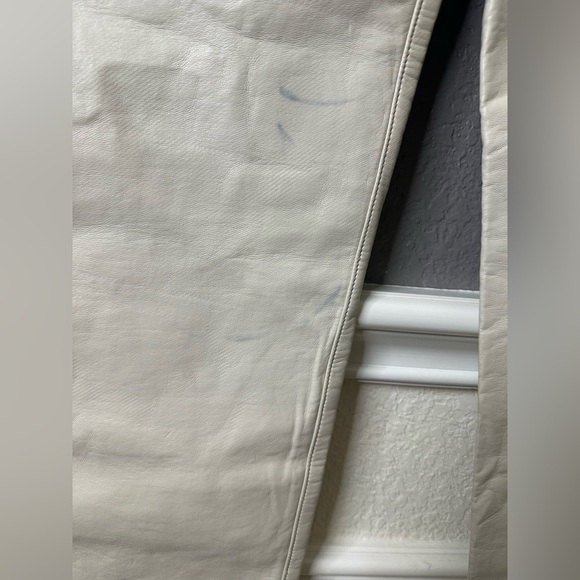 Agolde Recycled Leather Fitted 90s Pants‎ size 26 - Picture 12 of 16